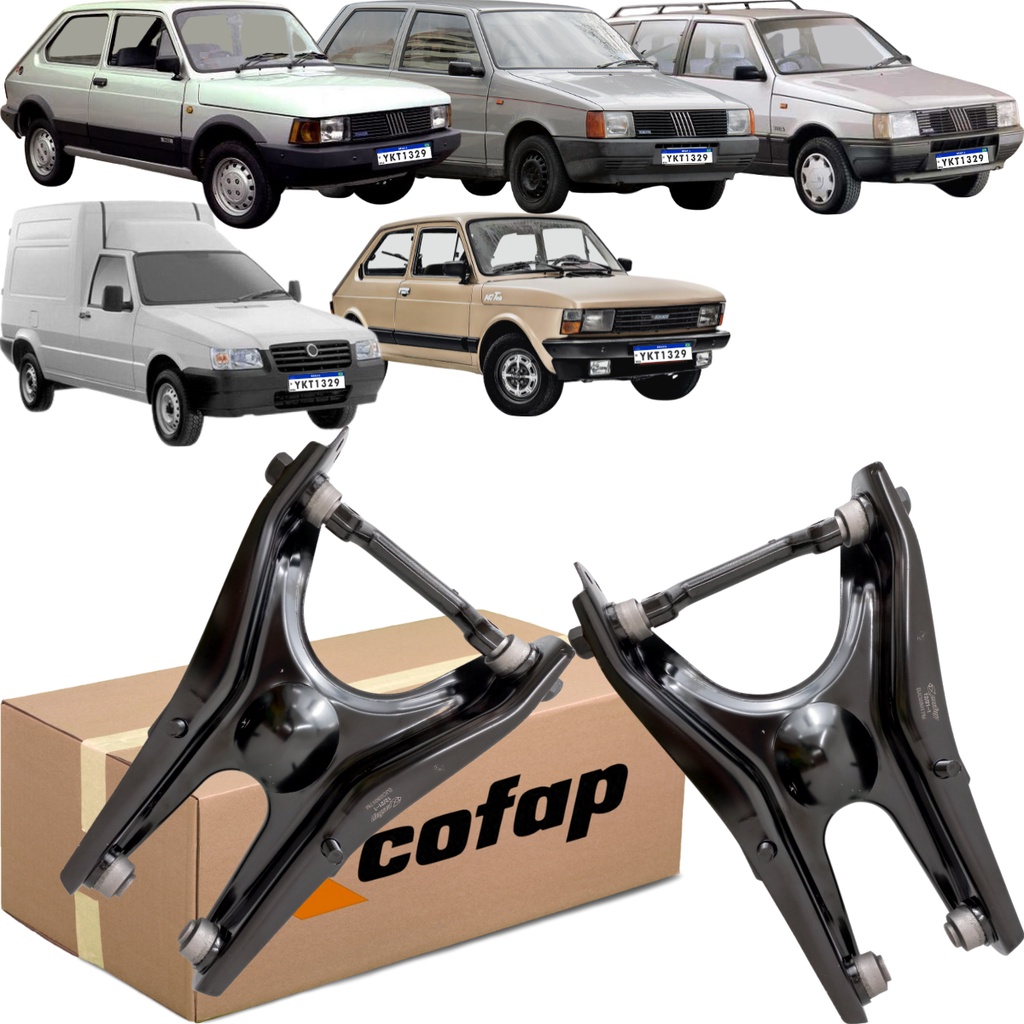 Par Bandeja Balança Traseira Cofap Uno Fiorino Elba Spazio em Oferta na Shopee