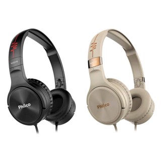 Fone De Ouvido Philco Pfo02P / Pfo02G Com fio Microfone Over-ear