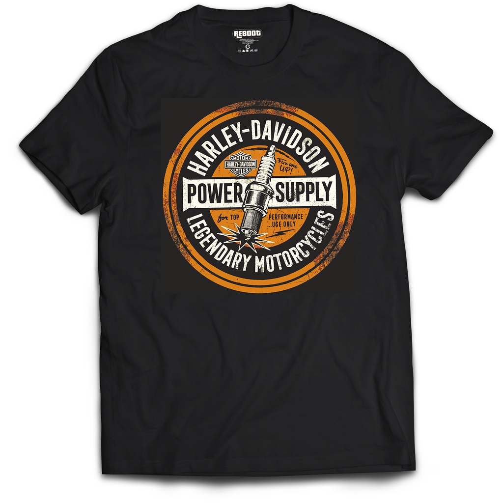 Camiseta Harley Davidson Motoqueiro Moto Clube 100% Algodão