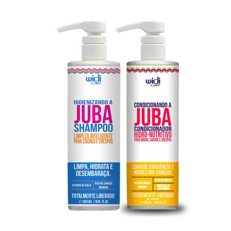 Kit WiDe Care Higienizando com shampoo E Condicionando A Juba 500ml