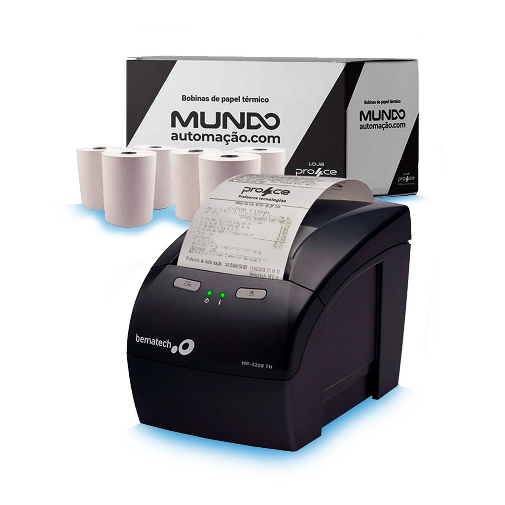 Impressora Bematech mp-4200 Th + Caixa de Bobina térmica 80x40