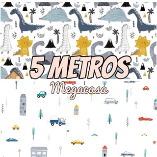Papel de Parede Infantil 3D 5 METROS x 45CM Adesivo Autocolante em Oferta na Shopee