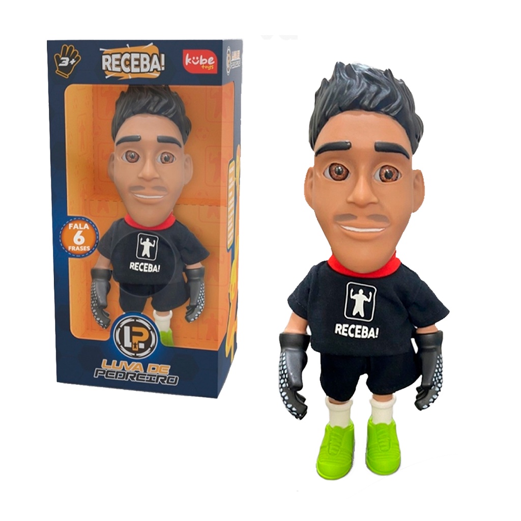 Brinquedo Boneco Luva De Pedreiro Articulado Original Com 28cm E 6 ...