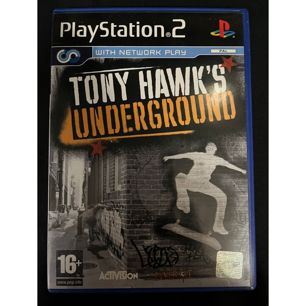 Tony Hawk's Underground Playstation 2 jogo de skate