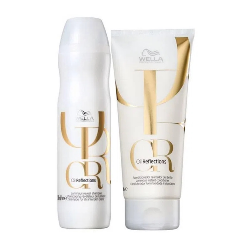 Kit Wella Oil Reflections Duo (2 Produtos) Shampoo 250ml e Condicionador 200ml
