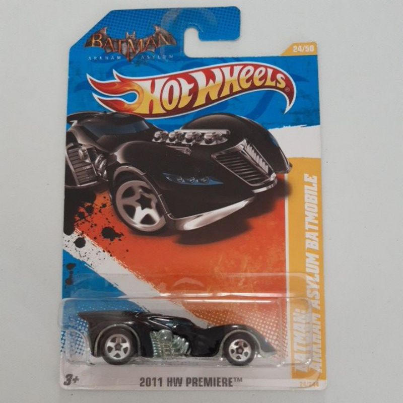 Hot Wheels Batman Arkham Asylum Batmobile Batmovel 2011 Hw Premiere