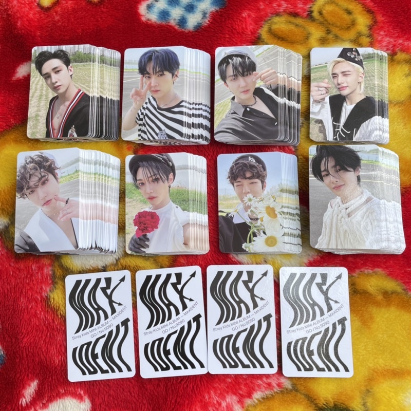 STRAY KIDS MAXIDENT PHOTOCARD Oficial