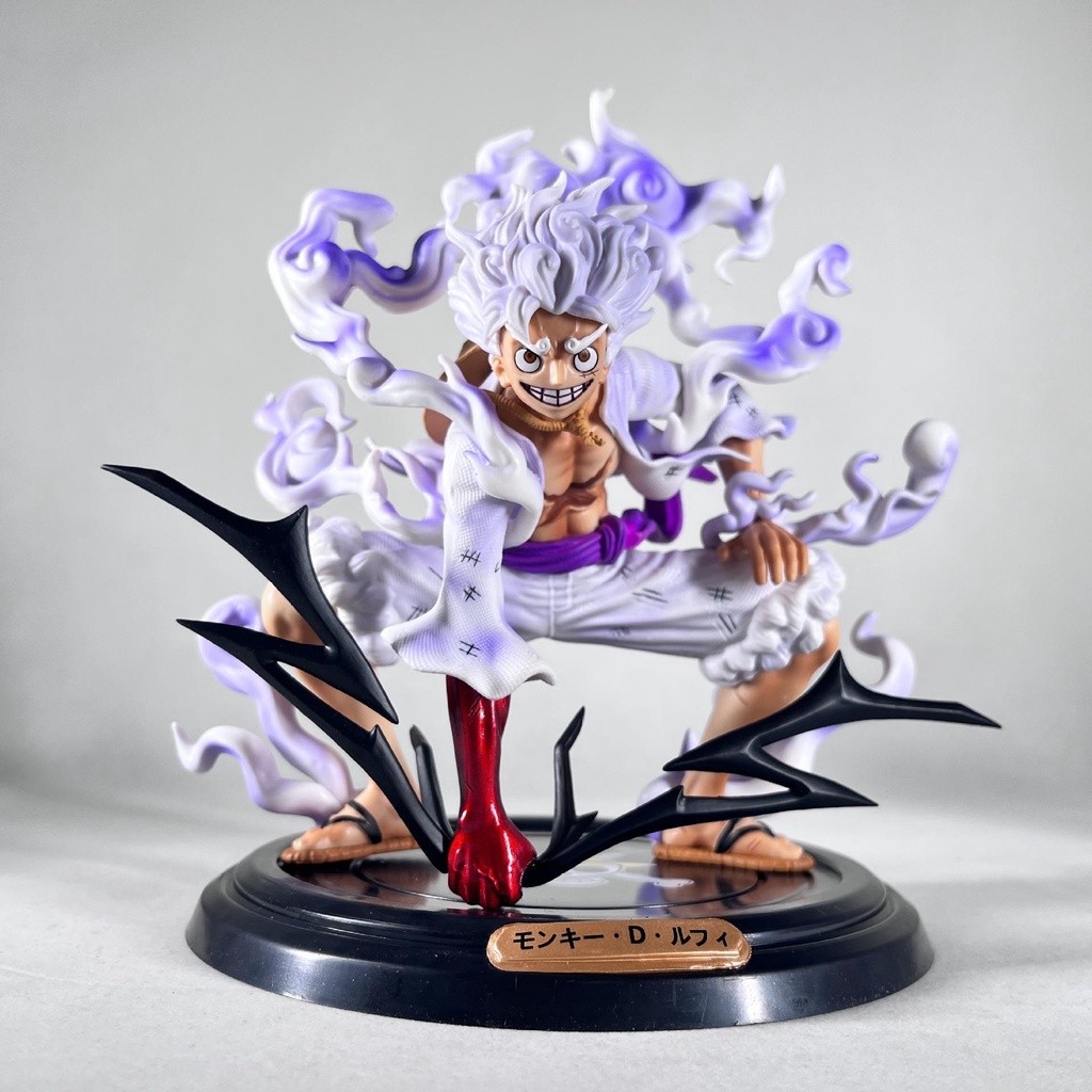 One Piece Nika Luffy Gear 5 Anime Figura Joy Boy Action Figures PVC Estatueta Modelo Coleção Boneca Decoração Brinquedos Presente