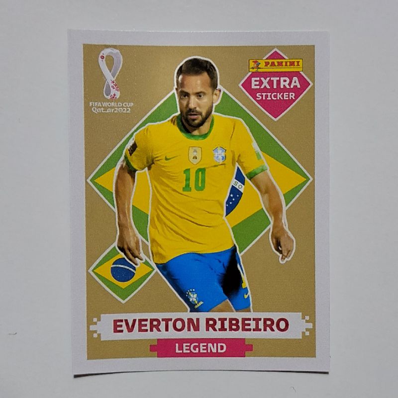 Figurinhas Personalizadas Legends Everton Ribeiro - Álbum Copa do Mundo Catar 2022