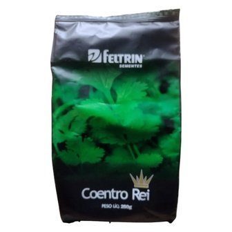 Semente De Coentro Rei Verdão Feltrin Sementes 250 Gramas