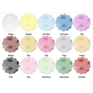 Fundo Para Doces Tapetinhos Rendado Nº7 C/100 Unidades Nova Aliança em Oferta na Shopee