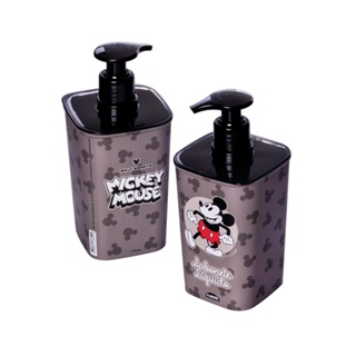 Porta Sabonete Líquido de Plástico 420 ml Classic Mickey em Oferta na Shopee