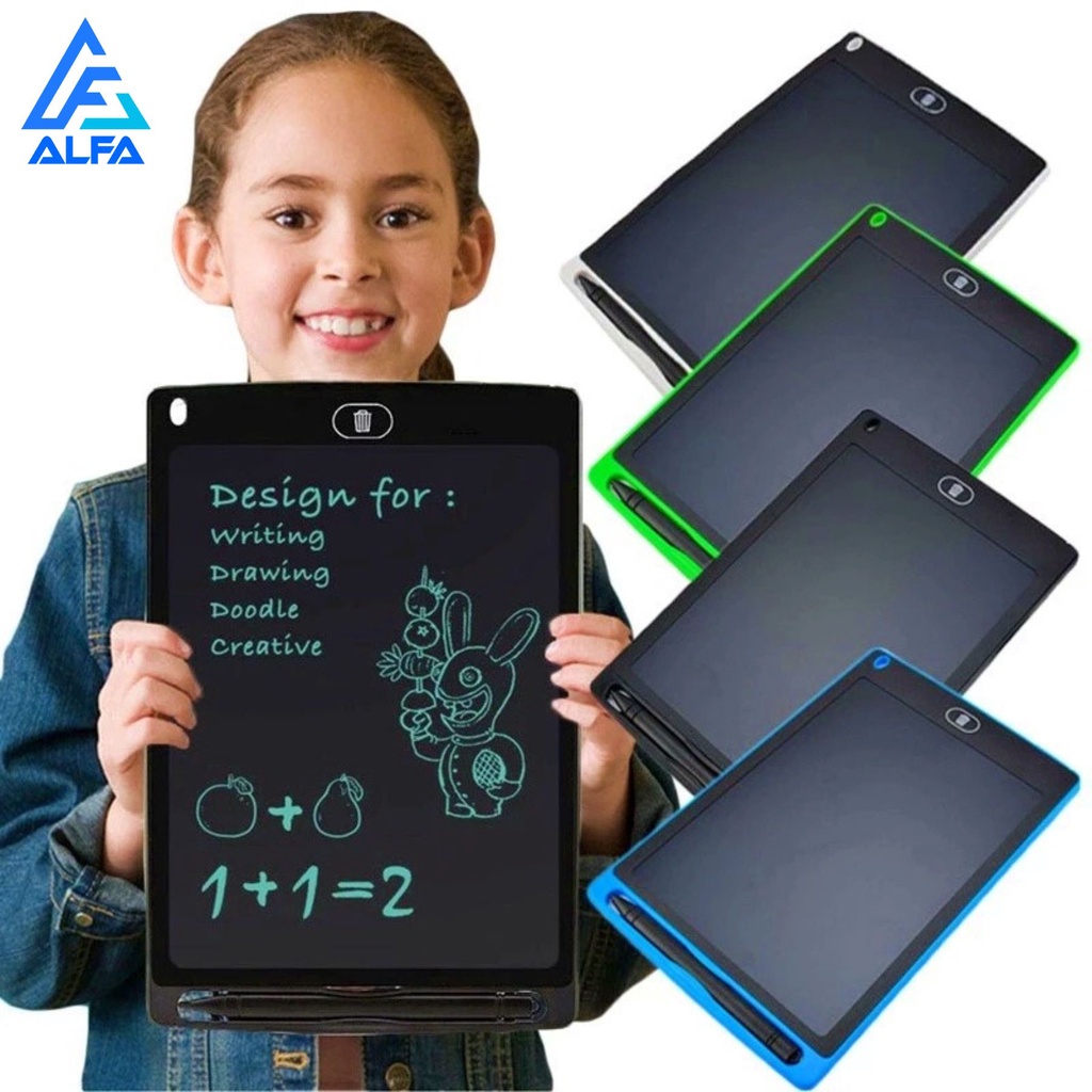 Lousa Mágica Tela Lcd 8.5 /10.5 /12 Polegadas Infantil De Escrever E Desenhar Tablet JORGER