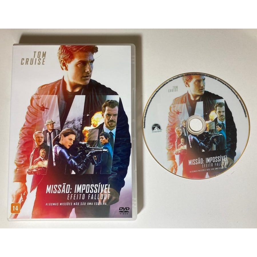 DVD - Missão Impossível - Efeito Fallout - Dublado e Legendado