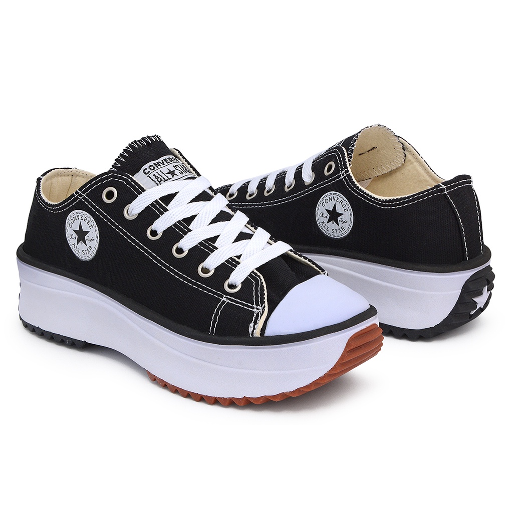 Tênis Converse All Star Run Star Hike Preto Cano ALTO - Escorrega o Preço