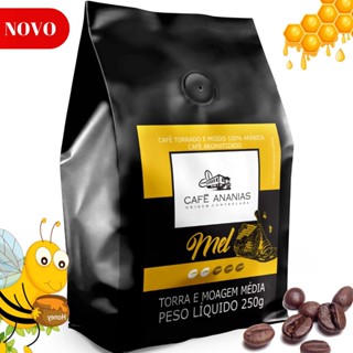 Café Ananias Em Pó Para Coador Aroma Mel 250 gramas
