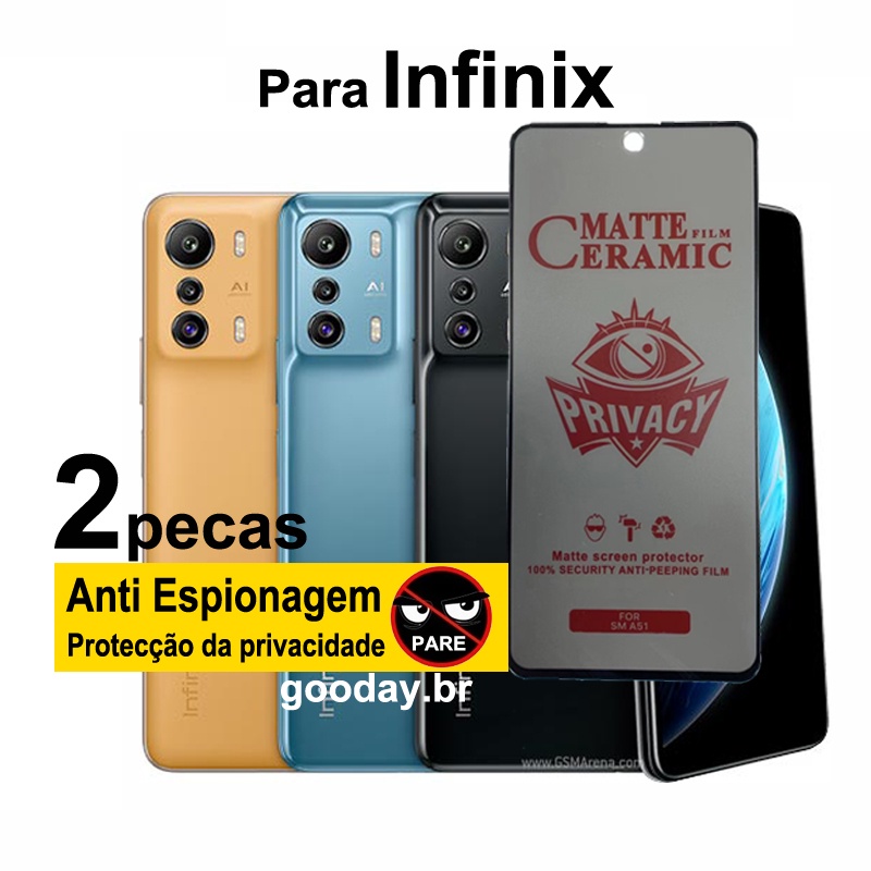 Película Celular Infinix Zero 5G Película de Vidro Película cerâmica ...