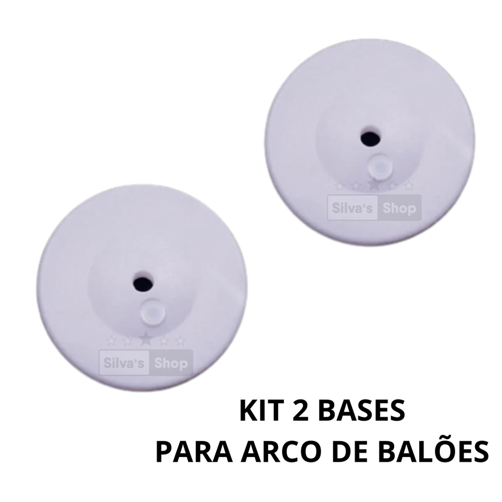 2unds Base Oca para Arco Coluna Suporte Tela de balões e bexigas