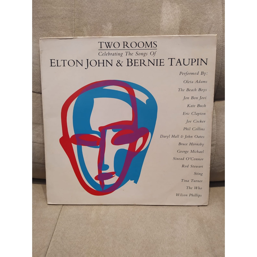 Lp Disco Vinil Two Rooms - Celebrating The Songs Of Elton John & Bernie Taupin - 1991 duplo com encartes