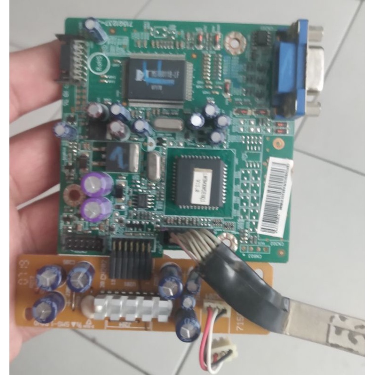 Placa de áudio e vídeo de monitor LM522. Login/Positivo/Nova/AOC