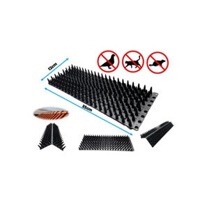 Espícula Anti Acesso Anti Pombos Espanta Gatos Repelente Barreira - 1 Peça COR Preta em Oferta na Shopee