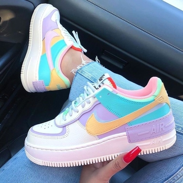 Antibiotica kapperszaak Aanleg Novo tênis Nike air Force Shadow/ multicolors/ colorido/ Feminino - Air  force R1/ Promoção das Mães - Escorrega o Preço