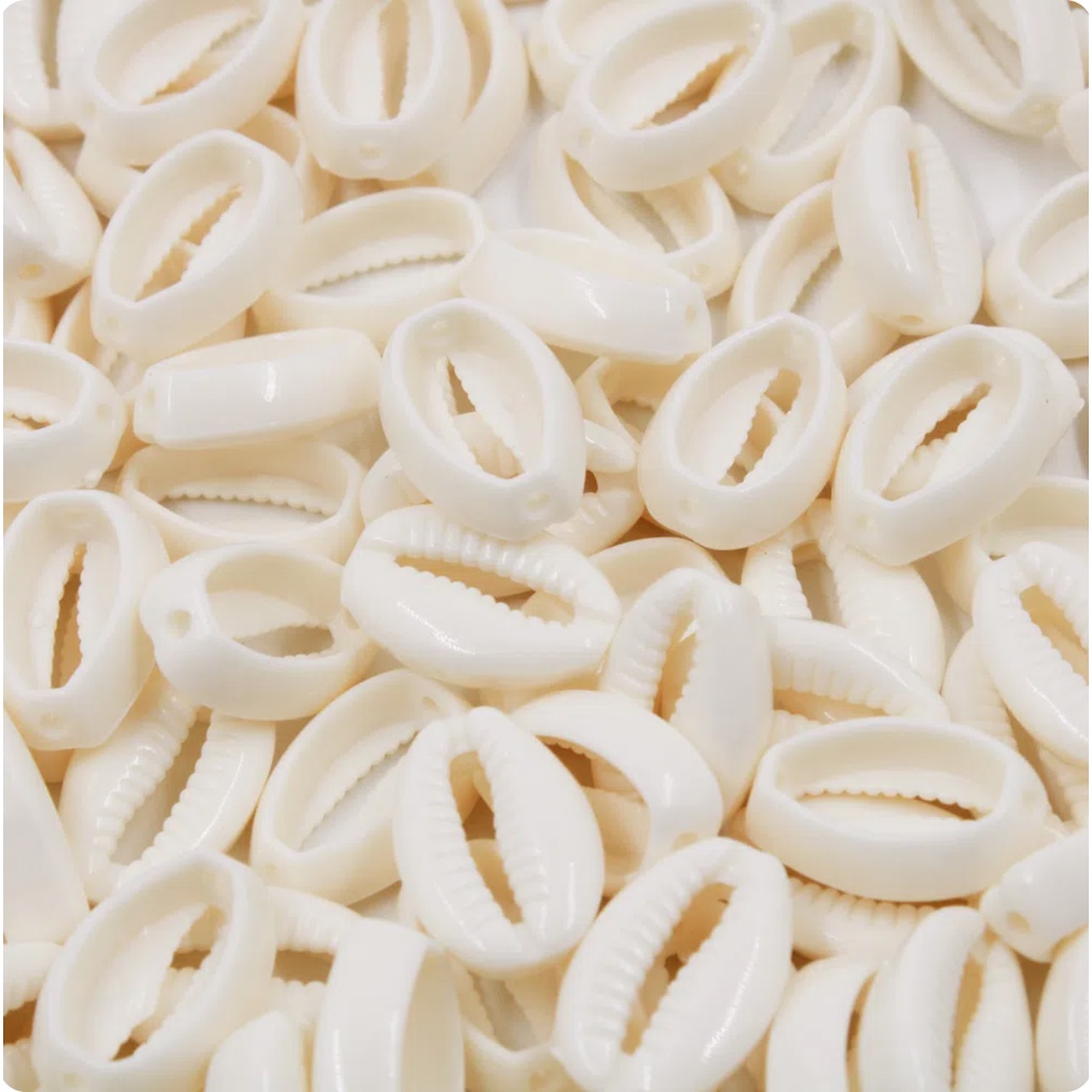 Até 200 Unidades Búzios Aberto COM FURO Praia Mar Piscina Miçanga Hippie em Oferta na Shopee