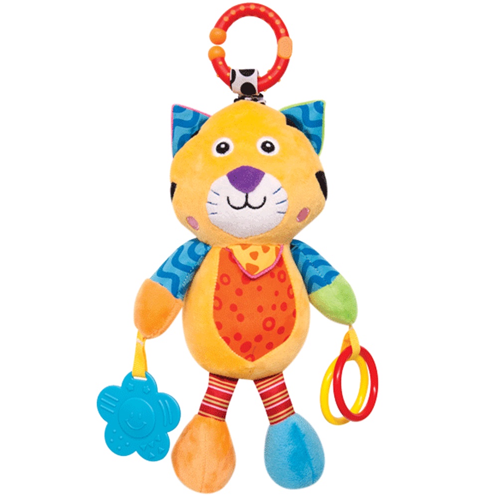 Pelúcia Gatinho Baby Atividades Treme-Treme 5911 - Buba em Oferta na Shopee