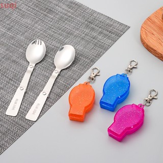 SUQI Utensílios De Cozinha Dobrável Pequeno Exterior Garfos Dobráveis Em Inoxidável