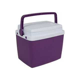 Caixa Térmica Cooler Bel 6 Litros Roxa Açaí Com Alça Para Transporte E Trava De Segurança Comporta 3 garrafas de 600ml