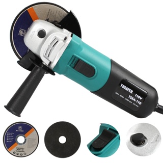Esmerilhadeira e Lixadeira Angular 820W Profissional 11000RPM + Kit Discos e Acessórios - TSSAPER em Oferta na Shopee