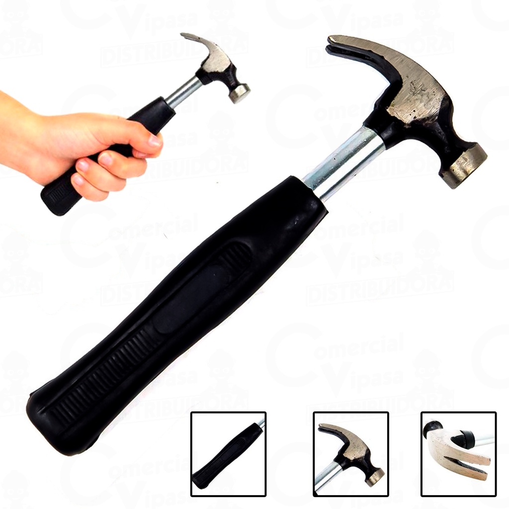 Martelo Unha Cabo Mental Emborrachado 20mm Hobby Profissional Mini Pregar - Home & Living