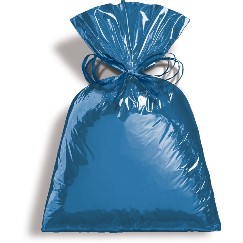 Saco Metalizado Azul 30x44cm - 50 unidades - Cromus em Oferta na Shopee