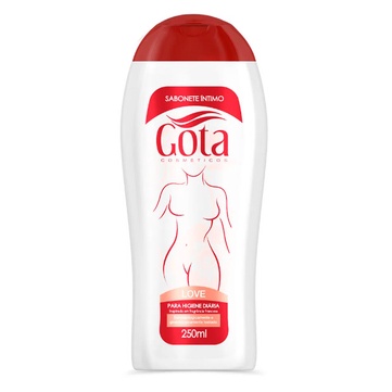 Sabonete Líquido Íntimo Gota Dourada 250ml Love