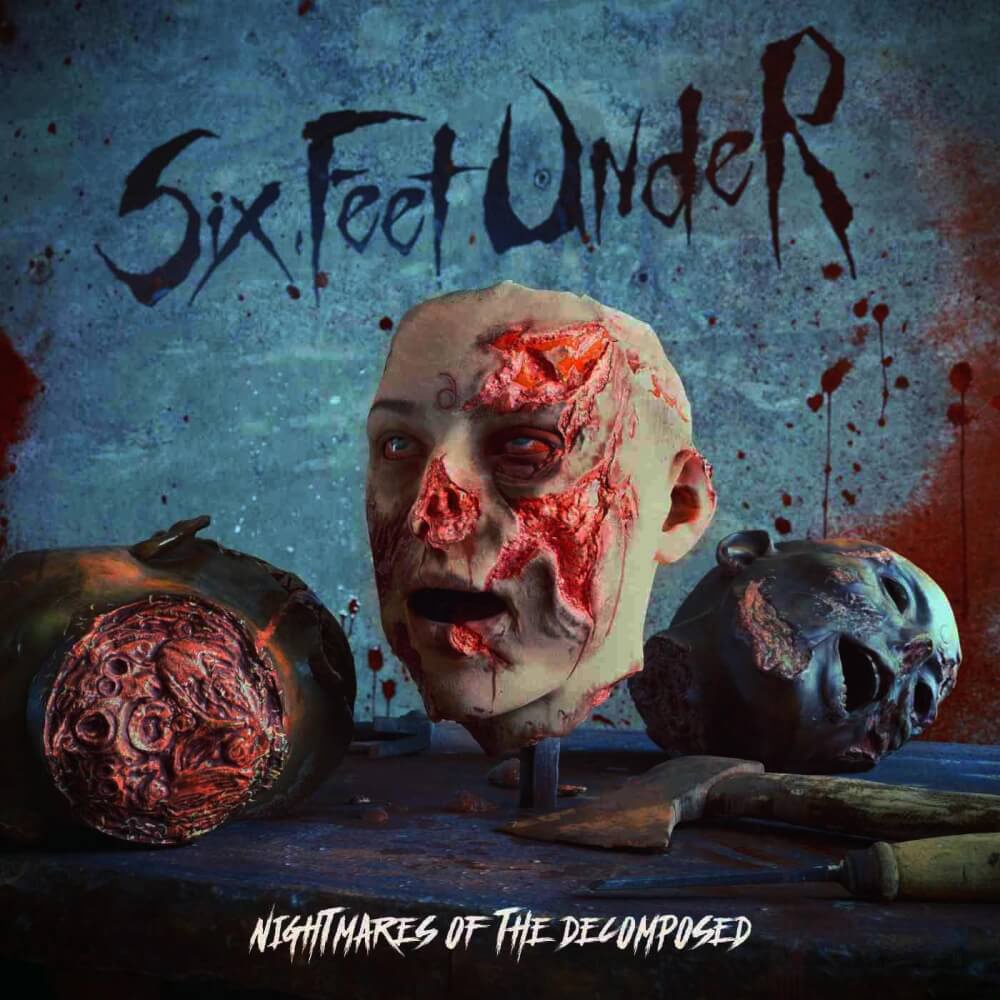 SIX FEET UNDER - NIGHTMARES OF THE DECOMPOSED (SLIPCASE) (HEAVY METAL ROCK / DEATH METAL)