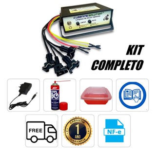 Máquina para limpeza e teste de bicos injetores (kit completo)