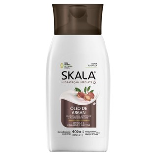 Loção Creme Hidratante Corporal Óleo de Argan Skala 400ml