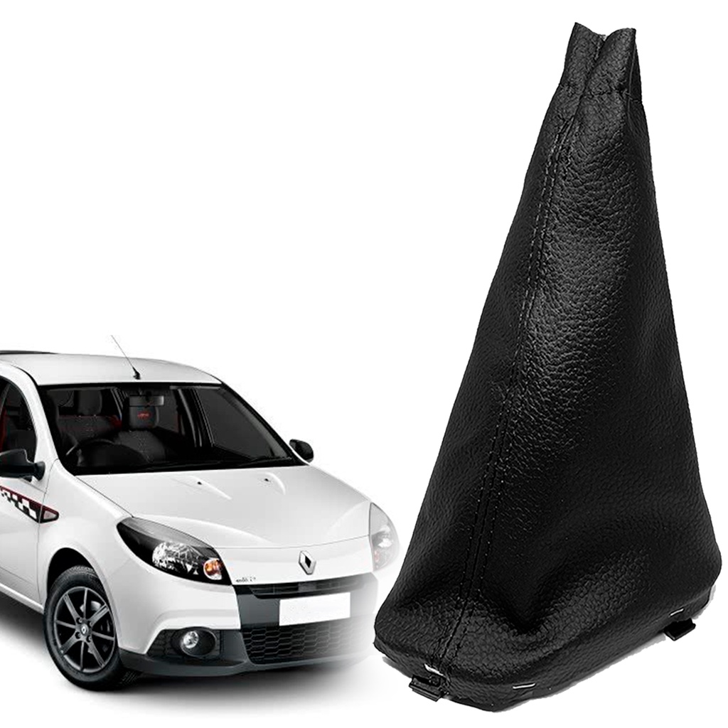 Coifa Cambio Manopla Marcha Renault Sandero Logan 2007/2013 em Oferta na Shopee