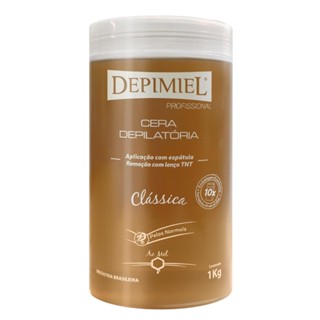 Cera Depilatória Clássica Mel Refil Roll-on Depimiel 1kg