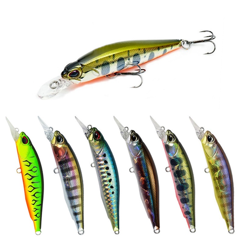 Isca artificial  minnow Suspend 5g/8.4g Suspensa Peixinho Pesca Marítima iscas artificiais para tucunaré isca de pesca garateia