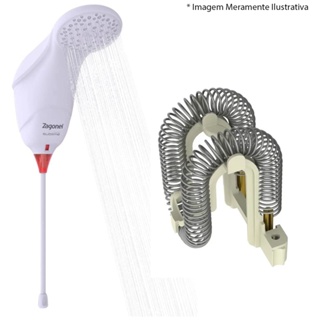 Resistência Chuveiro Ducha Sublime Move 220V Zagonel em Oferta na Shopee