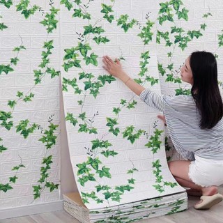 70cmx100cm / 70cmx500cm Papel De Parede Adesivo 3D DIY Wall Decor Adesivos Quarto À Prova D