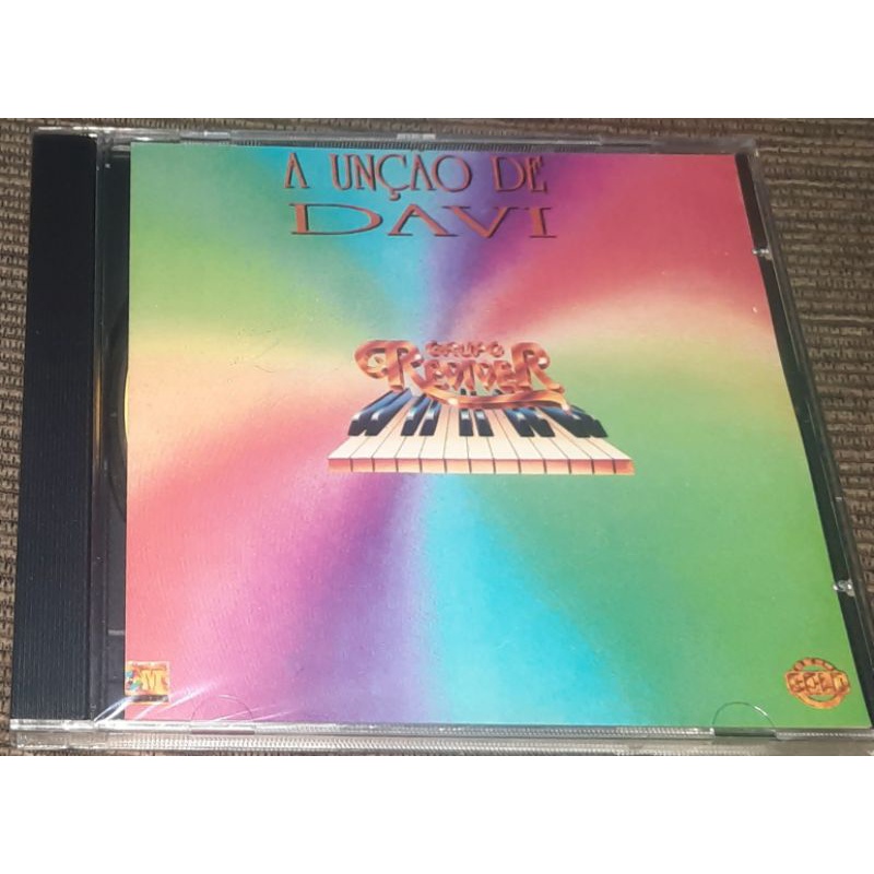 CD Grupo Reviver a unção de Davi original lacrado 8576
