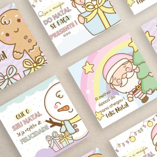 25und mini cartões tags - Natal Candy