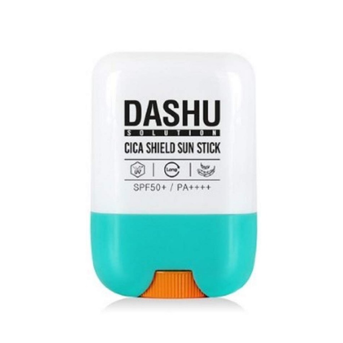 Detalhes do dashu solution cica shield sun stick sun screen sun cream SPF+/PA++++ 19g