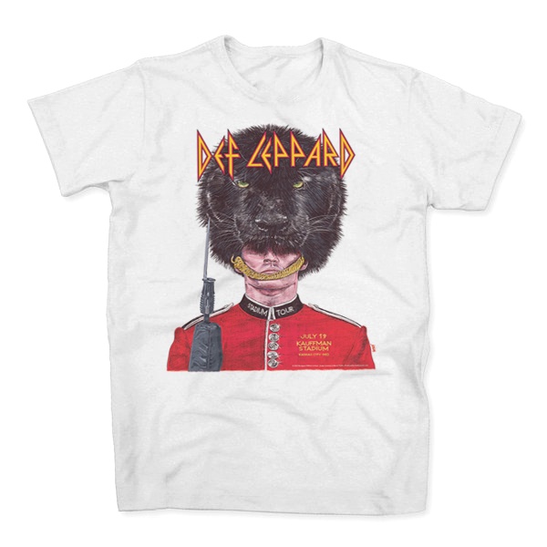 Camiseta Def Leppard Banda de Rock Heavy Metal Bandas Musica Hard Pop Nervous