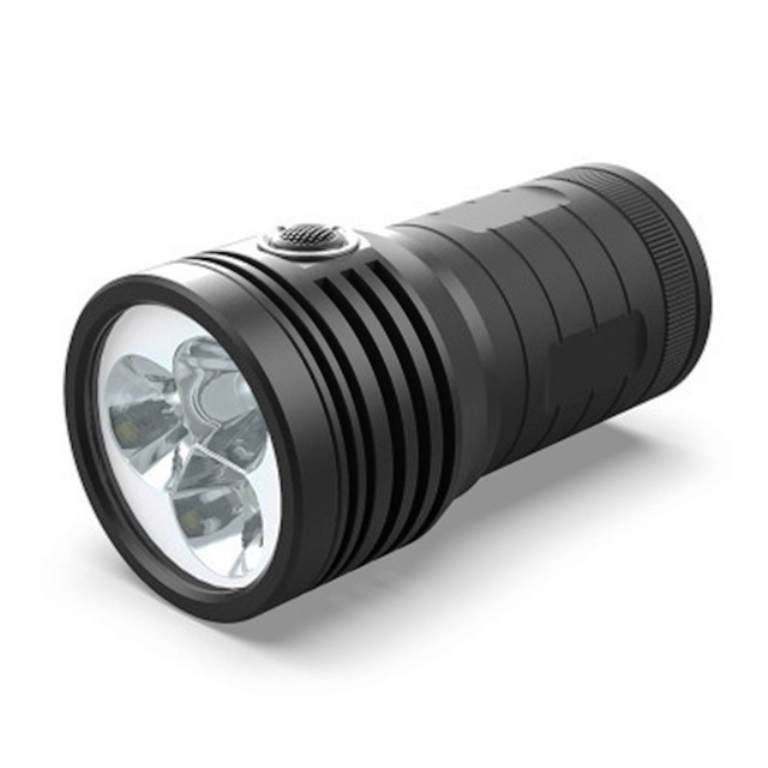 Lanterna 3 Led P90 De Mão Recarregável Power Bank Usb Forte