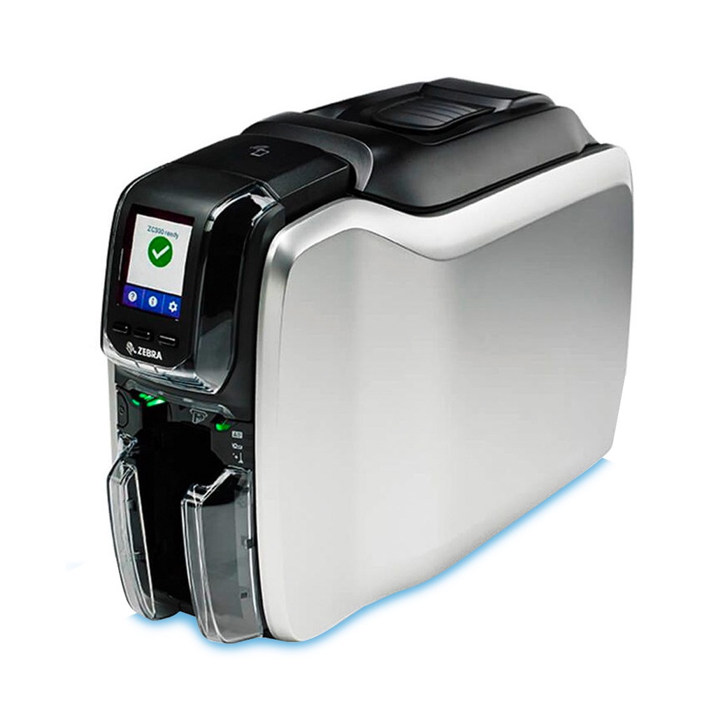 Impressora de Cartão Zebra ZC300 USB Ethernet - Computers & Accessories