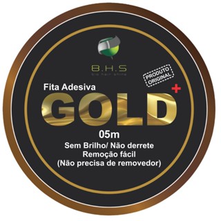 Fita Adesiva Gold Original 5m x 2,5cm para Prótese Capilar