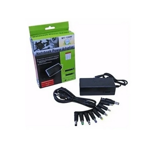 Fonte ajustável Carregador Universal Notebook Laptop  120W